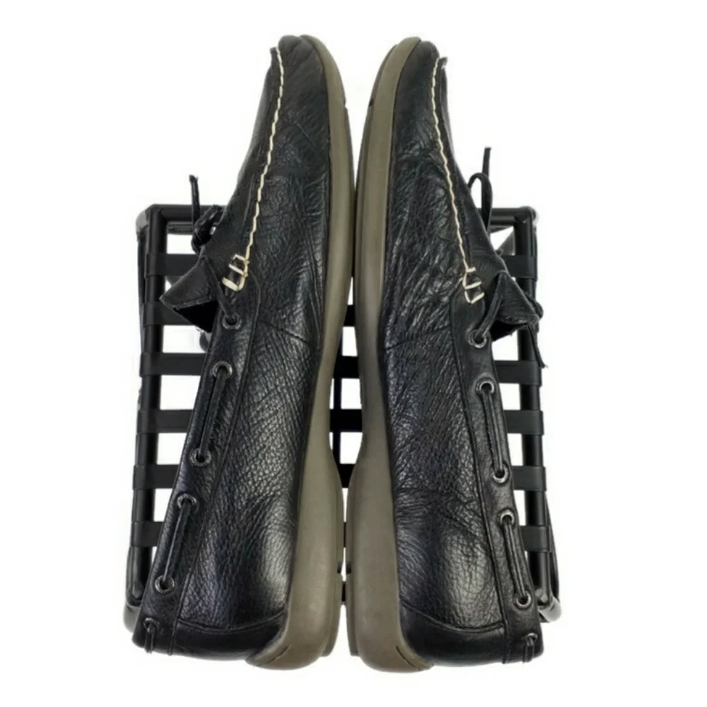 Sperry 9774852 Slip-On Leather Dress Loafer Womens Black 9.5M